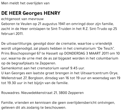 Georges Henry