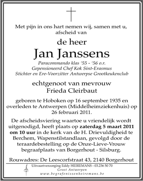 Jan Janssens