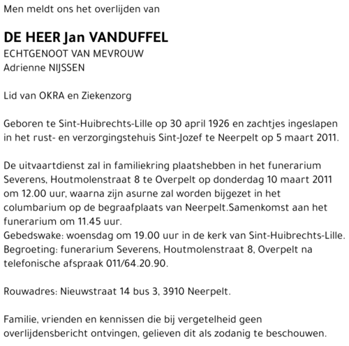 Jan Vanduffel