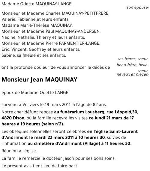 Jean MAQUINAY