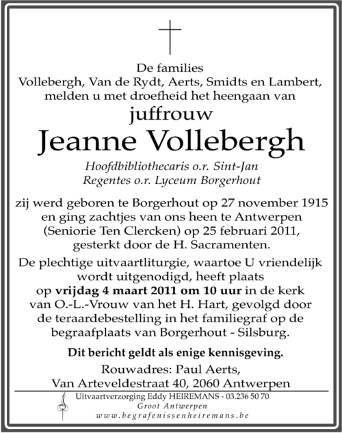 Jeanne Vollebergh