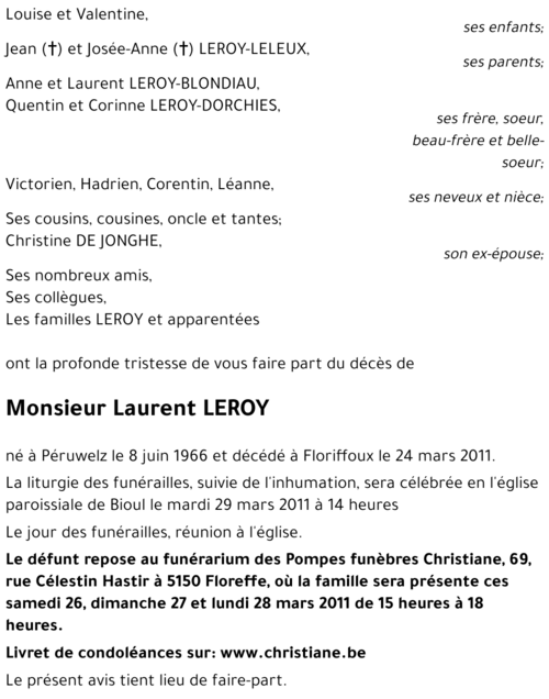 Laurent LEROY