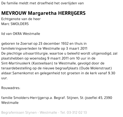 Margaretha Herrijgers