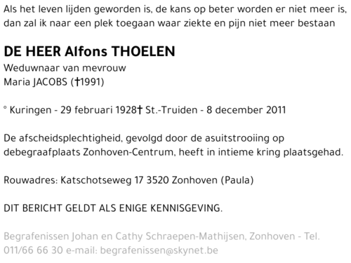 Alfons Thoelen