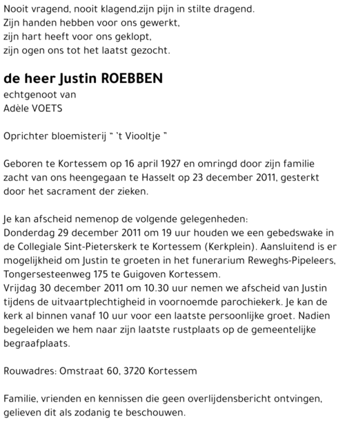 Justin Roebben