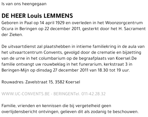 Louis Lemmens