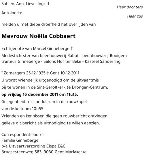 Noëlla Cobbaert