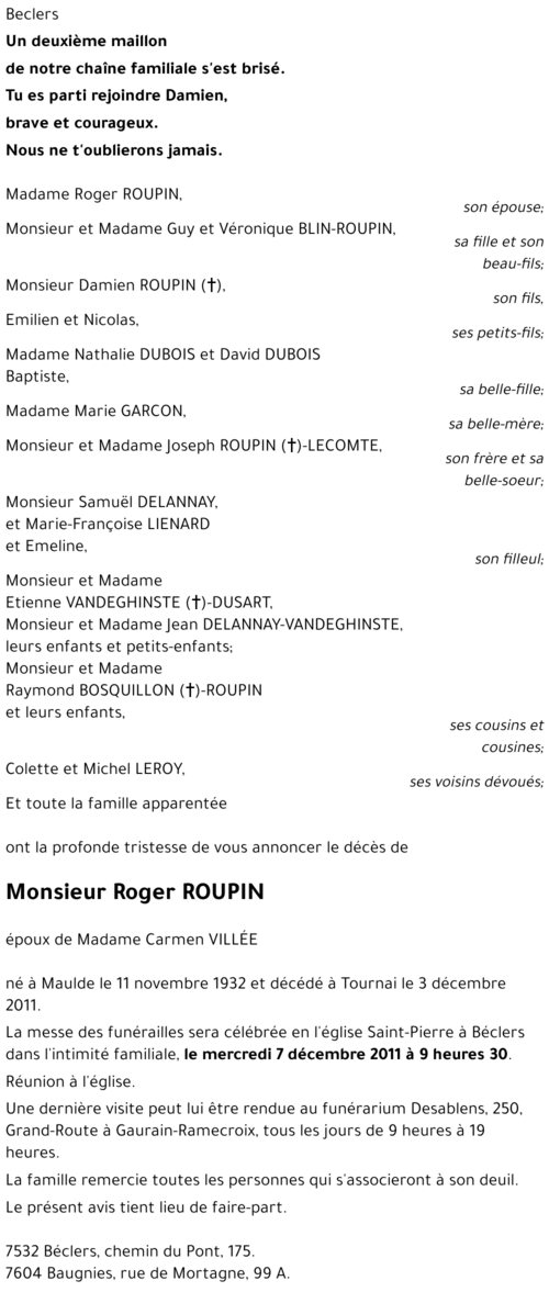 Roger ROUPIN