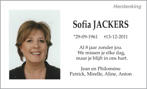 Sofia Jackers