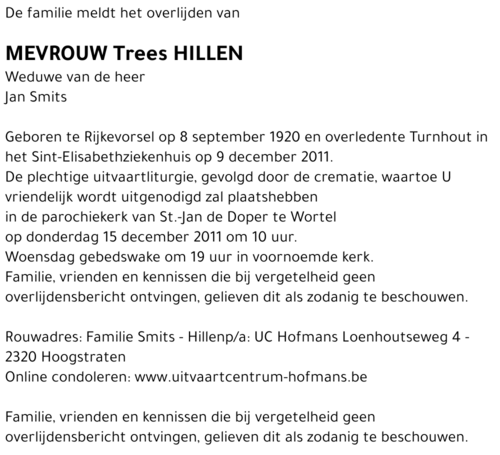 Trees Hillen