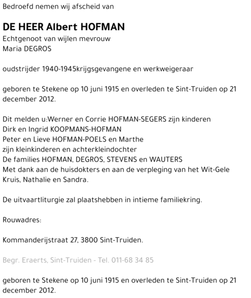 Albert Hofman