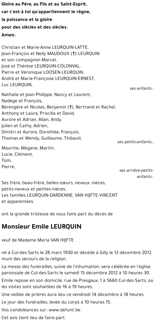 Emile LEURQUIN