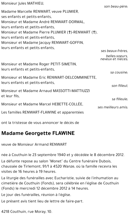 Georgette FLAWINE