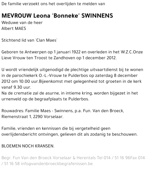 Leona Swinnens