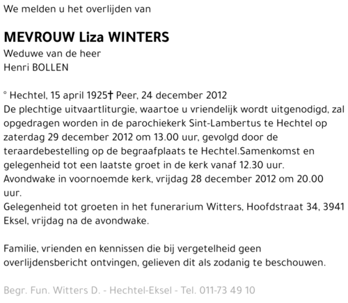 Liza Winters