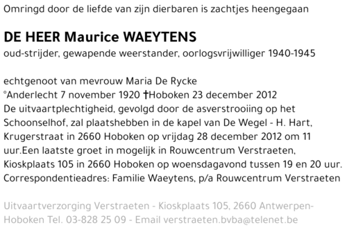 Maurice Waeytens