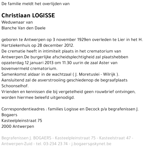 Christiaan Logisse