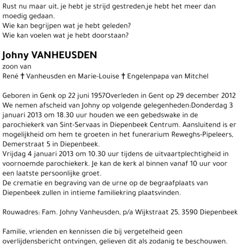 Johny Vanheusden