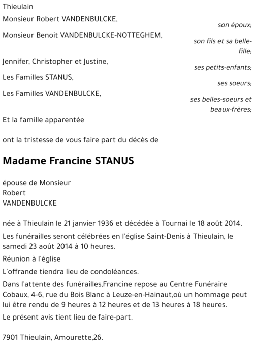 Francine Stanus