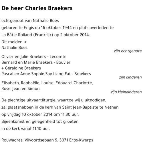 Charles Braekers