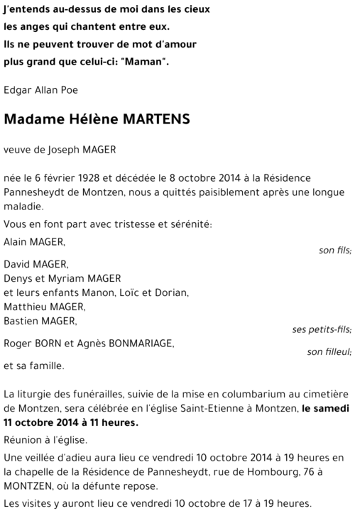 Hélène MARTENS