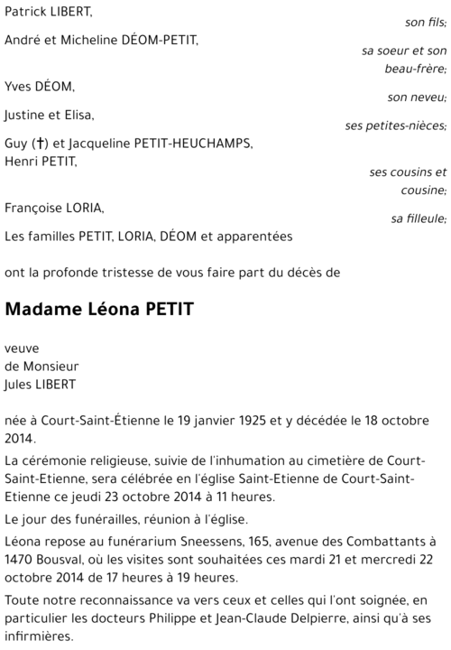 Léona PETIT