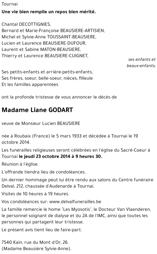 Liane GODART