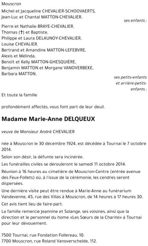 Marie-Anne DELQUEUX