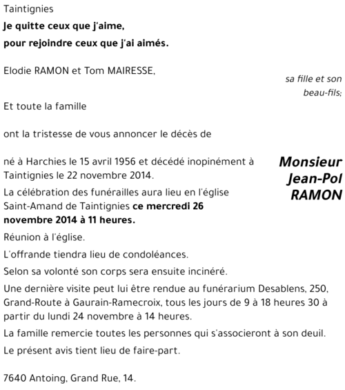 Jean-Pol RAMON