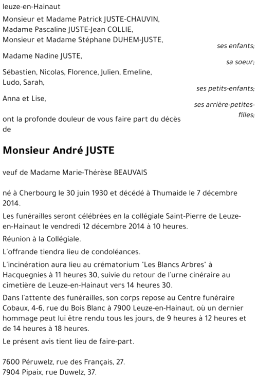 André Juste