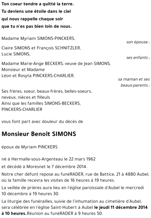 Benoît SIMONS