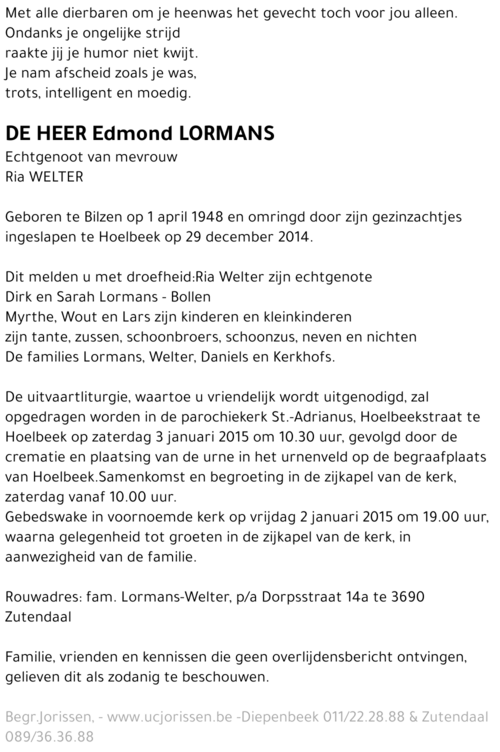 Edmond Lormans