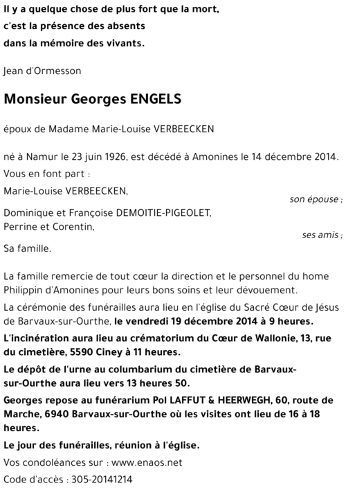 Georges ENGELS