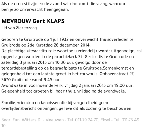 Gert Klaps