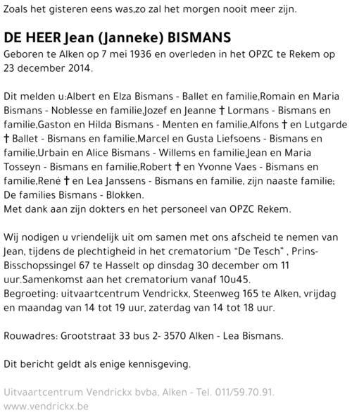 Jean Bismans