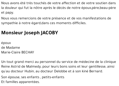 Joseph Jacoby