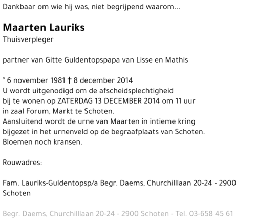Maarten Lauriks