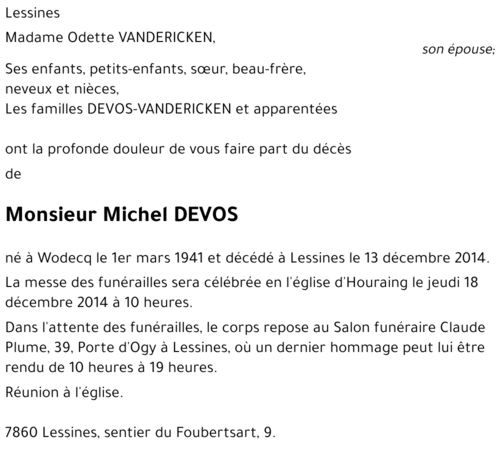 Michel DEVOS