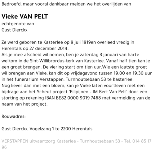 Vieke Van Pelt