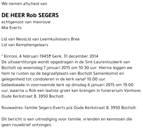 Rob Segers