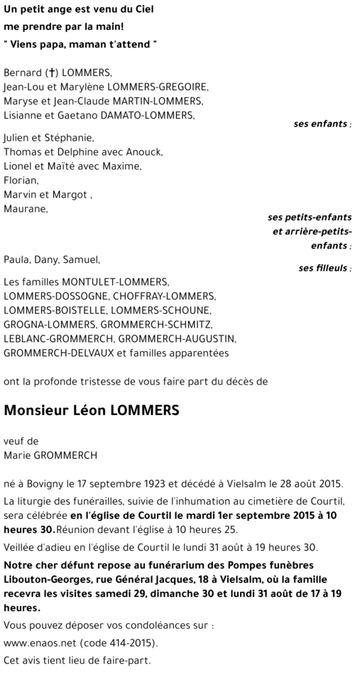 Léon LOMMERS