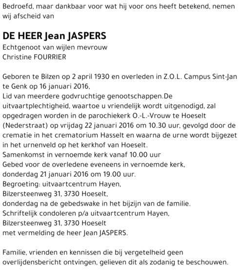 Jean JASPERS