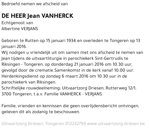 Jean Vanherck