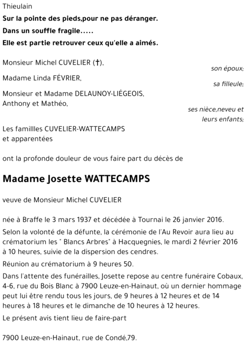 Josette Wattecamps