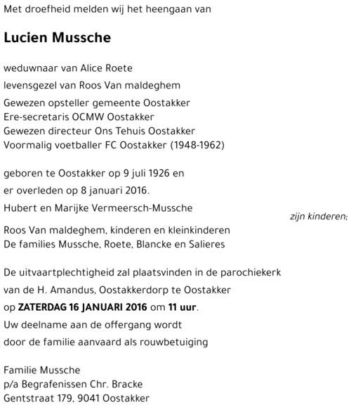 Lucien Mussche