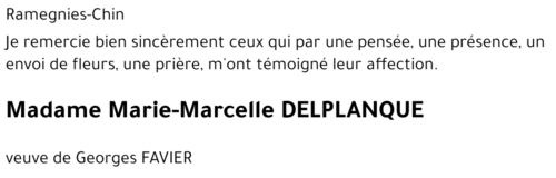 Marie-Marcelle DELPLANQUE