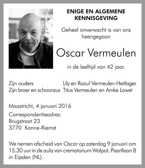 Oscar Vermeulen