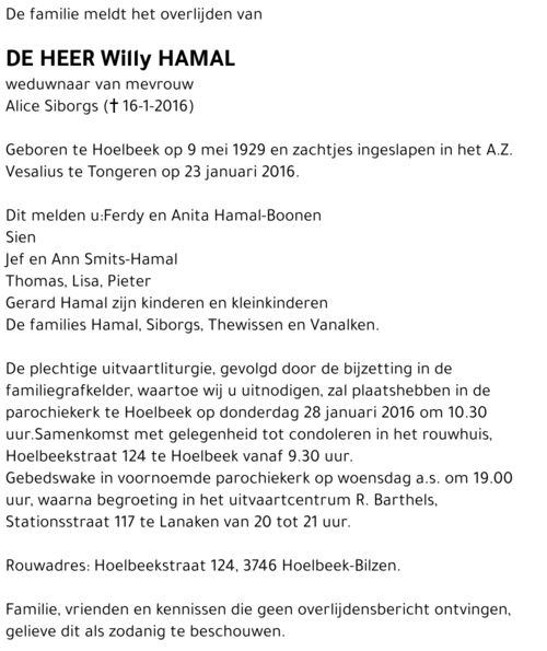 Willy Hamal
