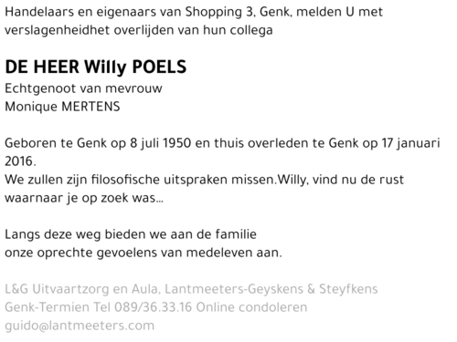 Willy POELS