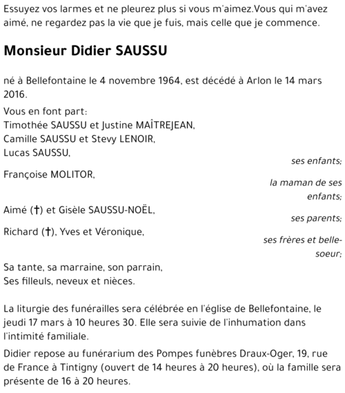 Didier SAUSSU